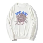 White Sp5der 555 Sweatshirt