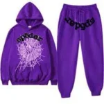 Purple Sp5der Tracksuit